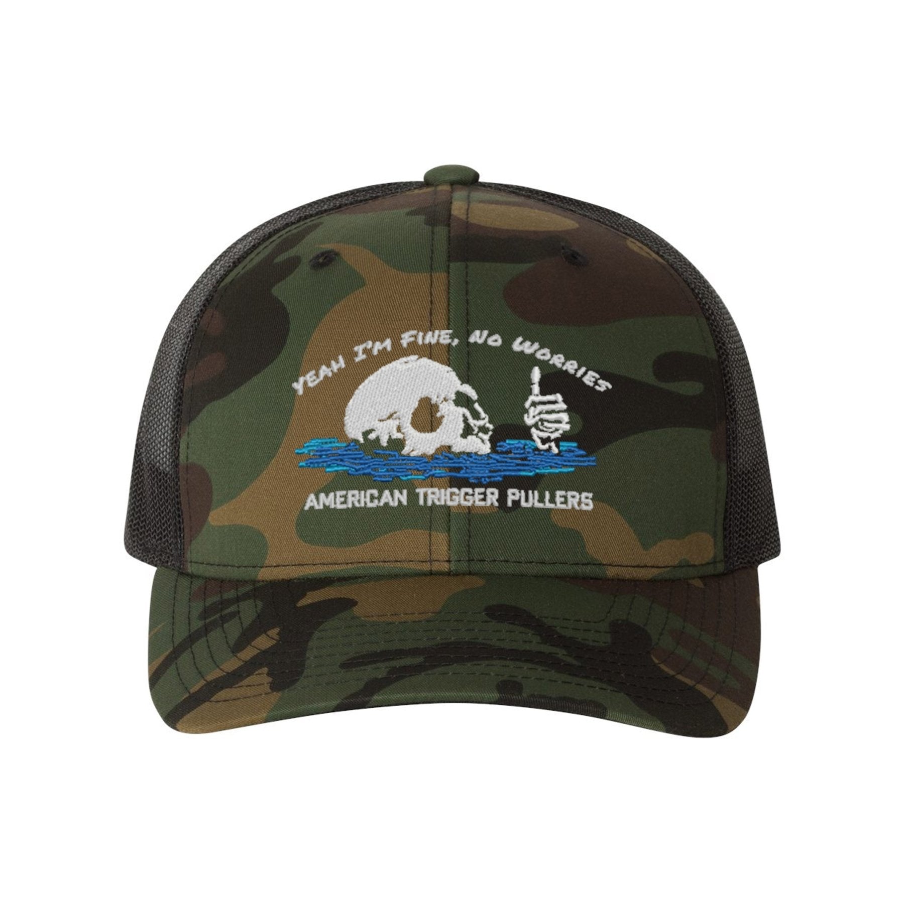 I'm Fine Retro Trucker Hat - OSFA - Hat