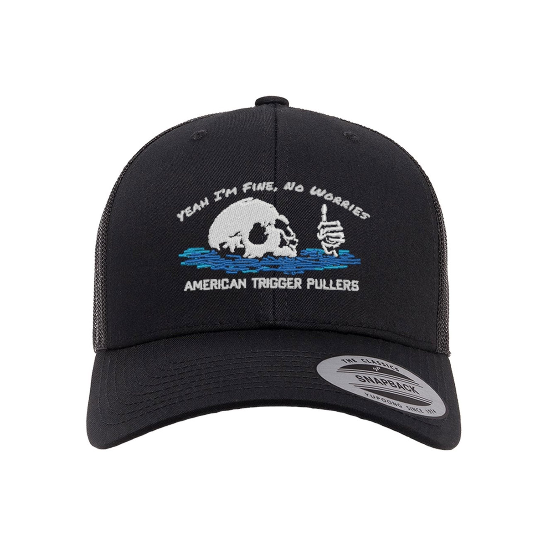 I'm Fine Retro Trucker Hat - OSFA - Hat