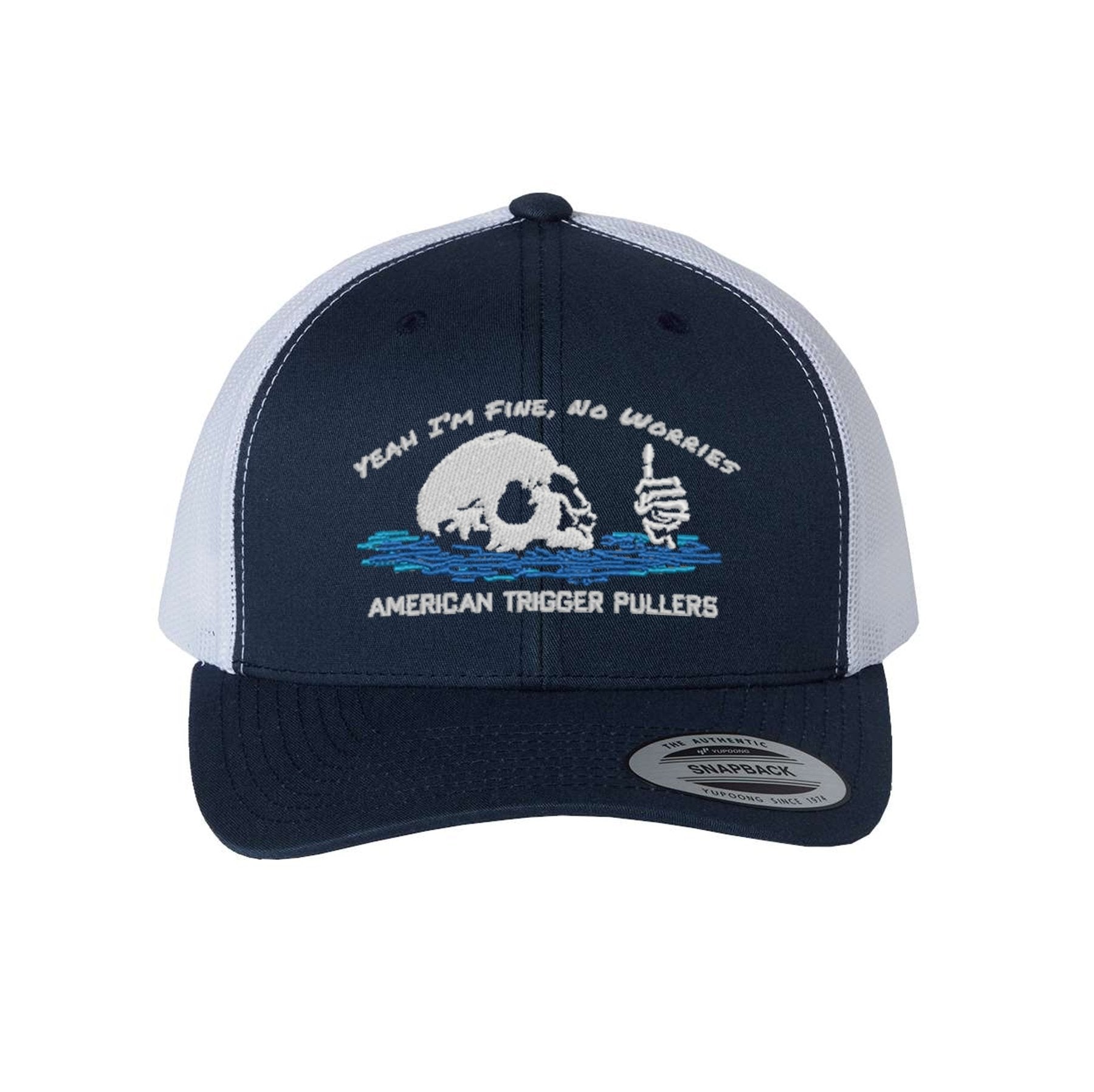 I'm Fine Retro Trucker Hat - OSFA - Hat