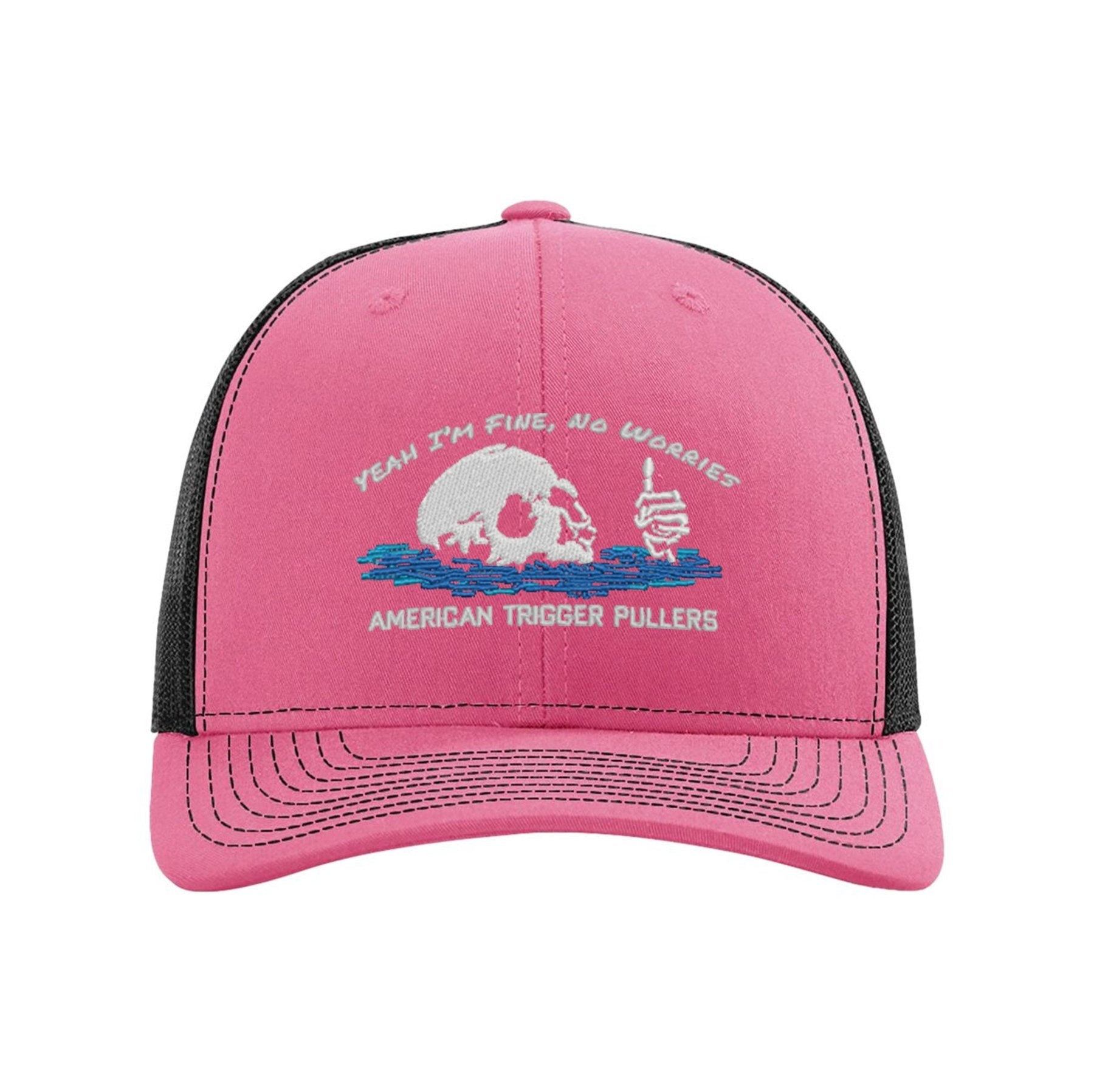 I'm Fine Snapback Trucker Hat - OSFA - Hat
