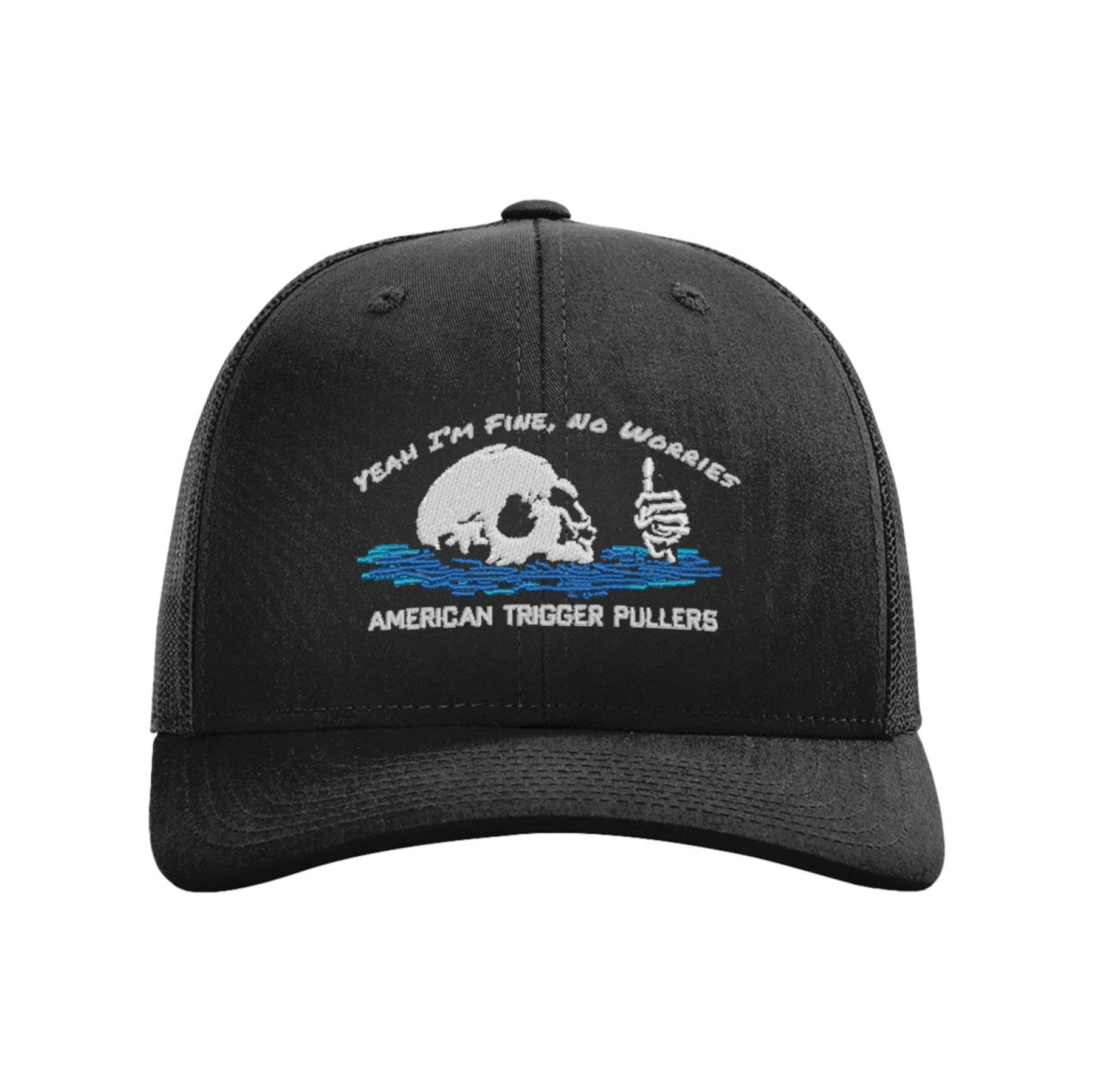 I'm Fine Snapback Trucker Hat - OSFA - Hat