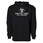 Infected Outdoors Stacked Logo Hoodie - Small - Hoodie