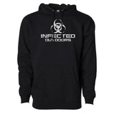 Infected Outdoors Stacked Logo Hoodie - Small - Hoodie