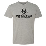 Infected Outdoors Stacked Logo Tee - Small - Shirt