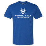 Infected Outdoors Stacked Logo Tee - Small - Shirt