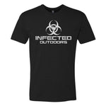 Infected Outdoors Stacked Logo Tee - Small - Shirt