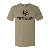 Infected Outdoors Stacked Logo Tee - Small - Shirt