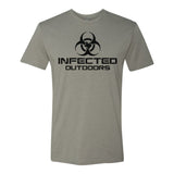 Infected Outdoors Stacked Logo Tee - Small - Shirt