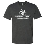 Infected Outdoors Stacked Logo Tee - Small - Shirt