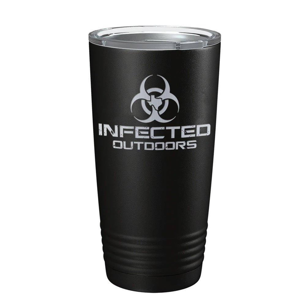 Infected Outdoors Stacked Logo Tumbler - 20oz - Tumbler