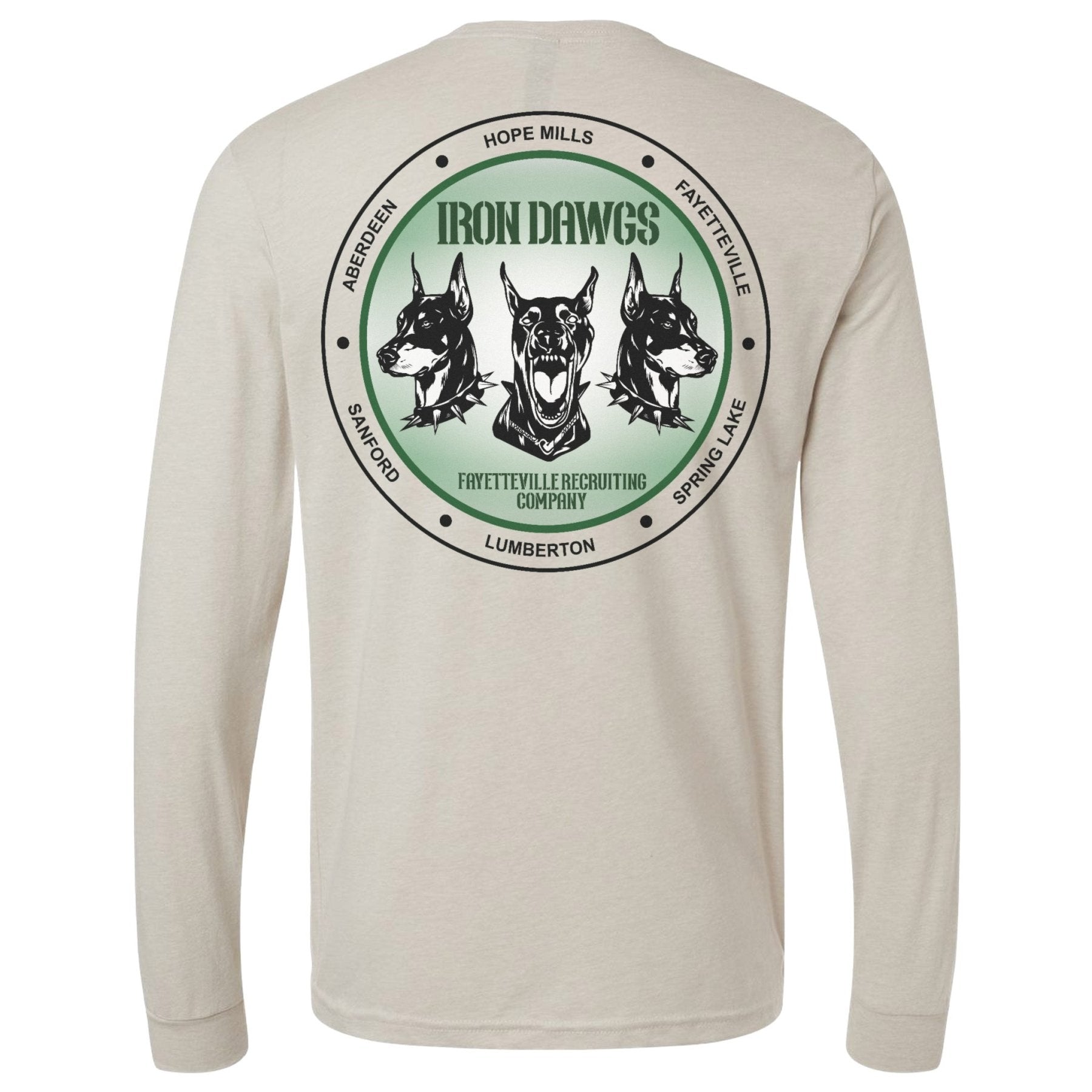 Iron Dawgs Recruiting Long Sleeve - Small - Private Long Sleeve Shirt