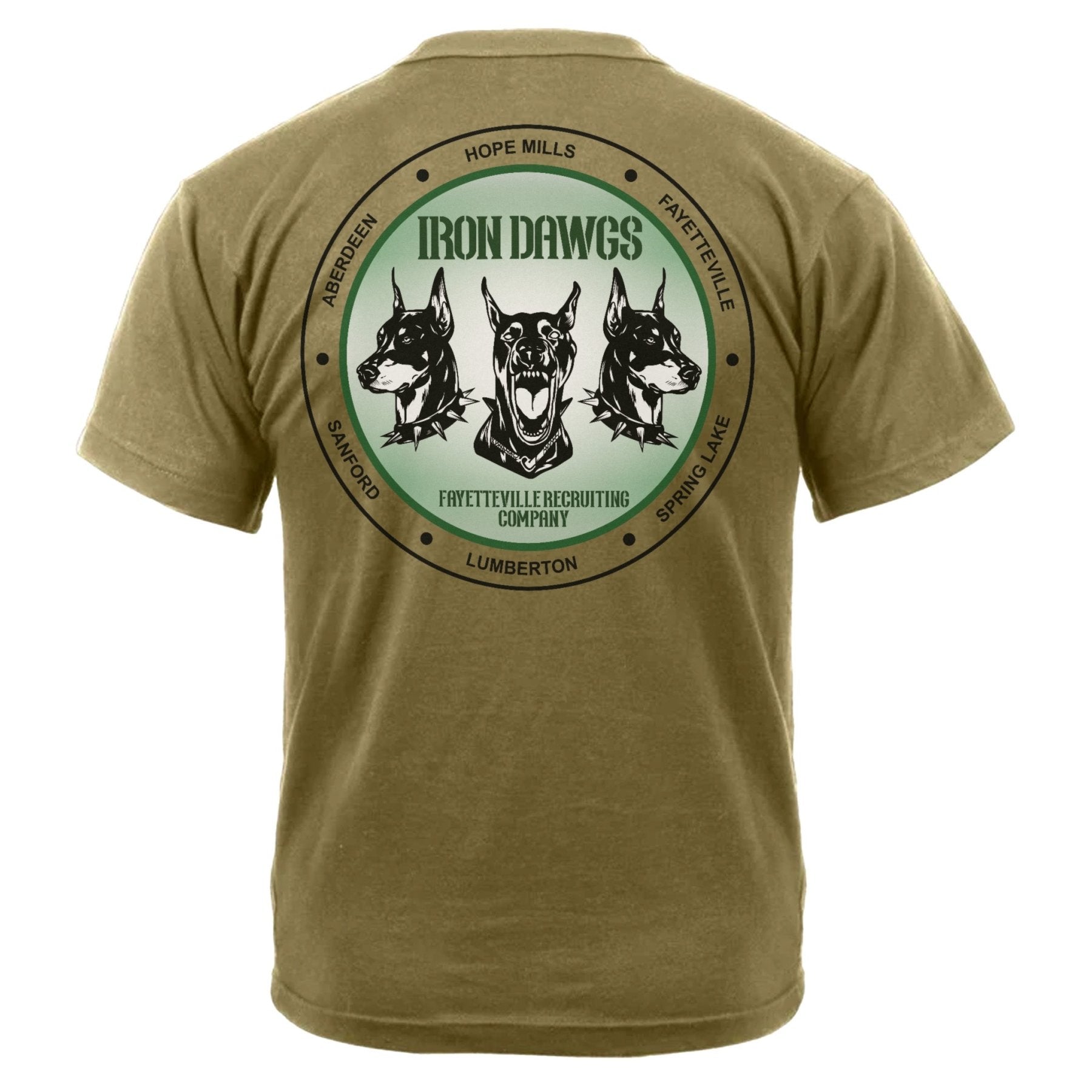 Iron Dawgs Recruiting Tee - Small - Private Shirt