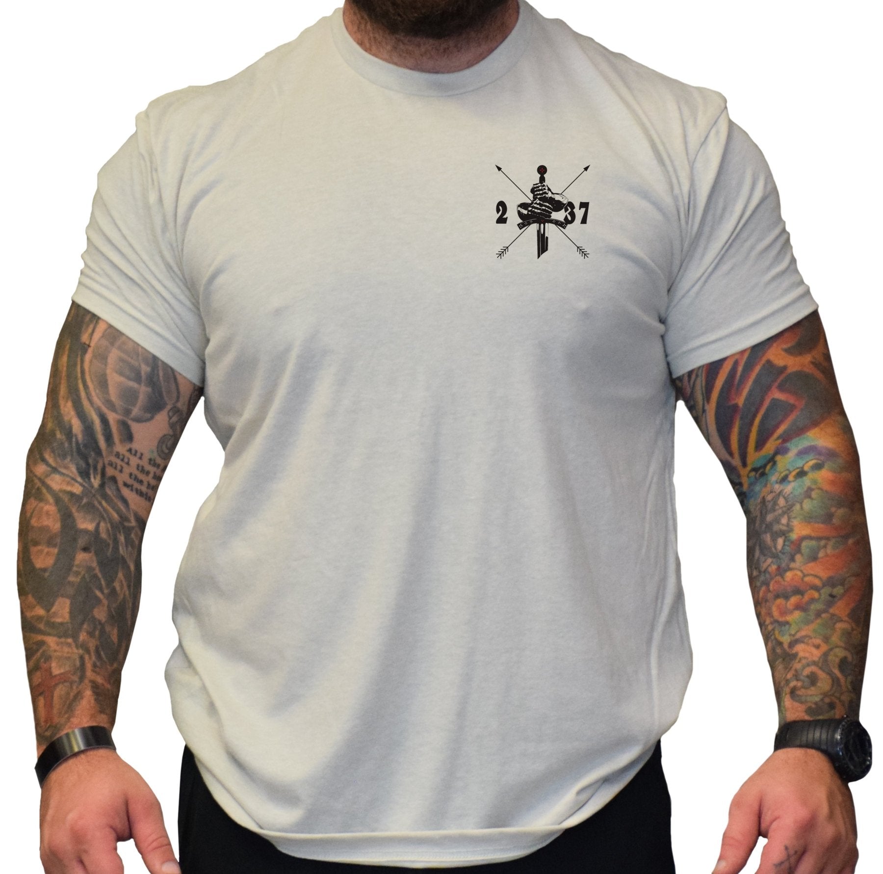 Iron Dukes Cross - Small - T-Shirt