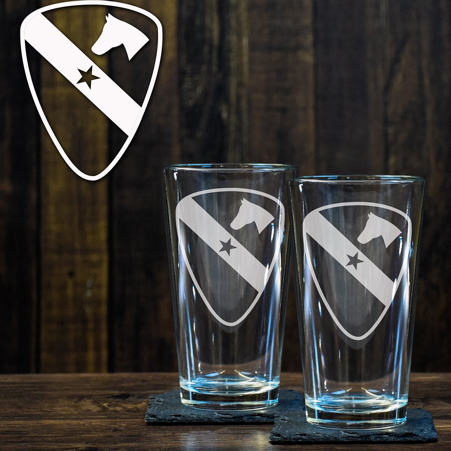 IRONHORSE Pint Glass Set - Private Pint Glass