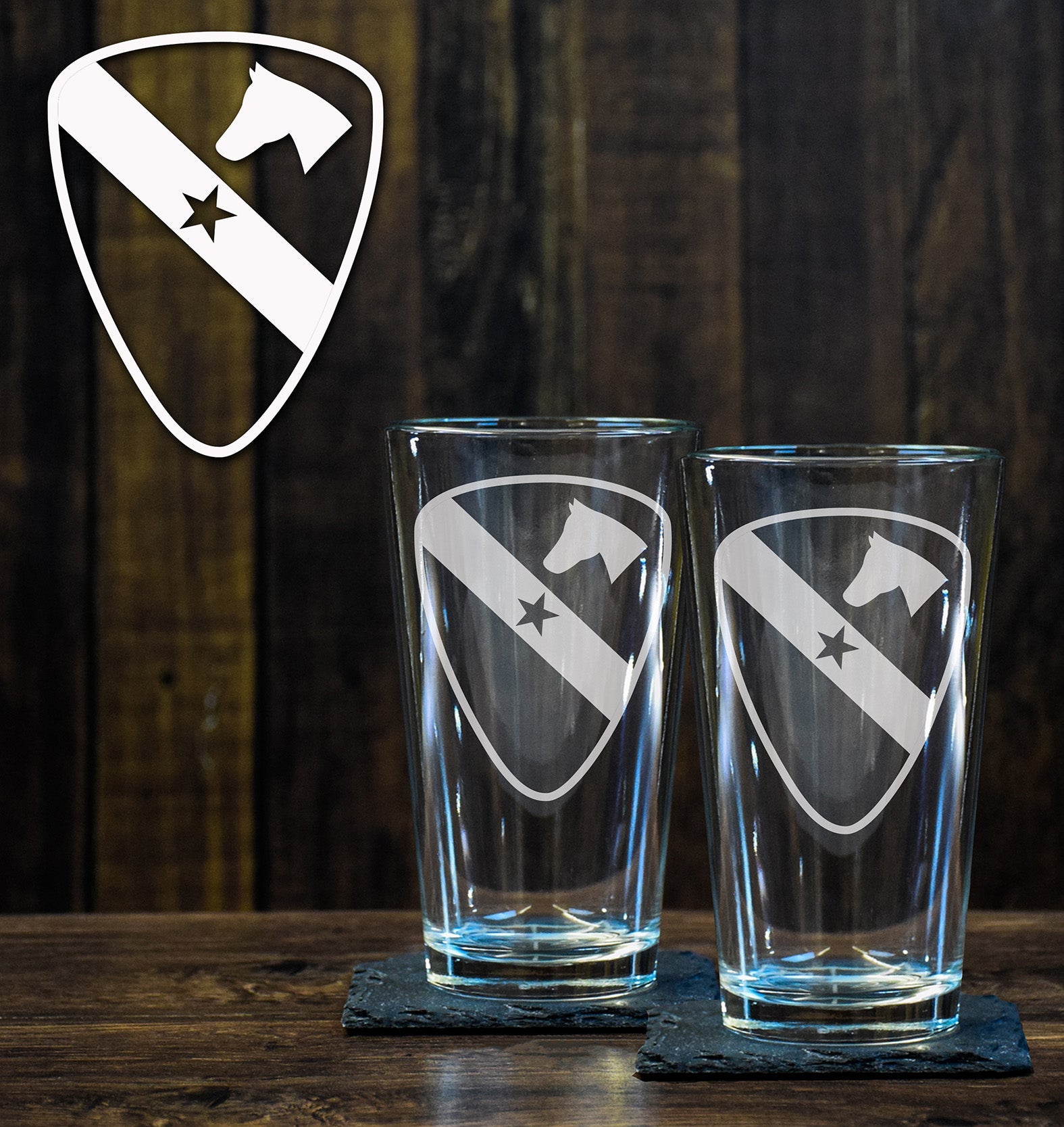 IRONHORSE Pint Glass Set - Private Pint Glass