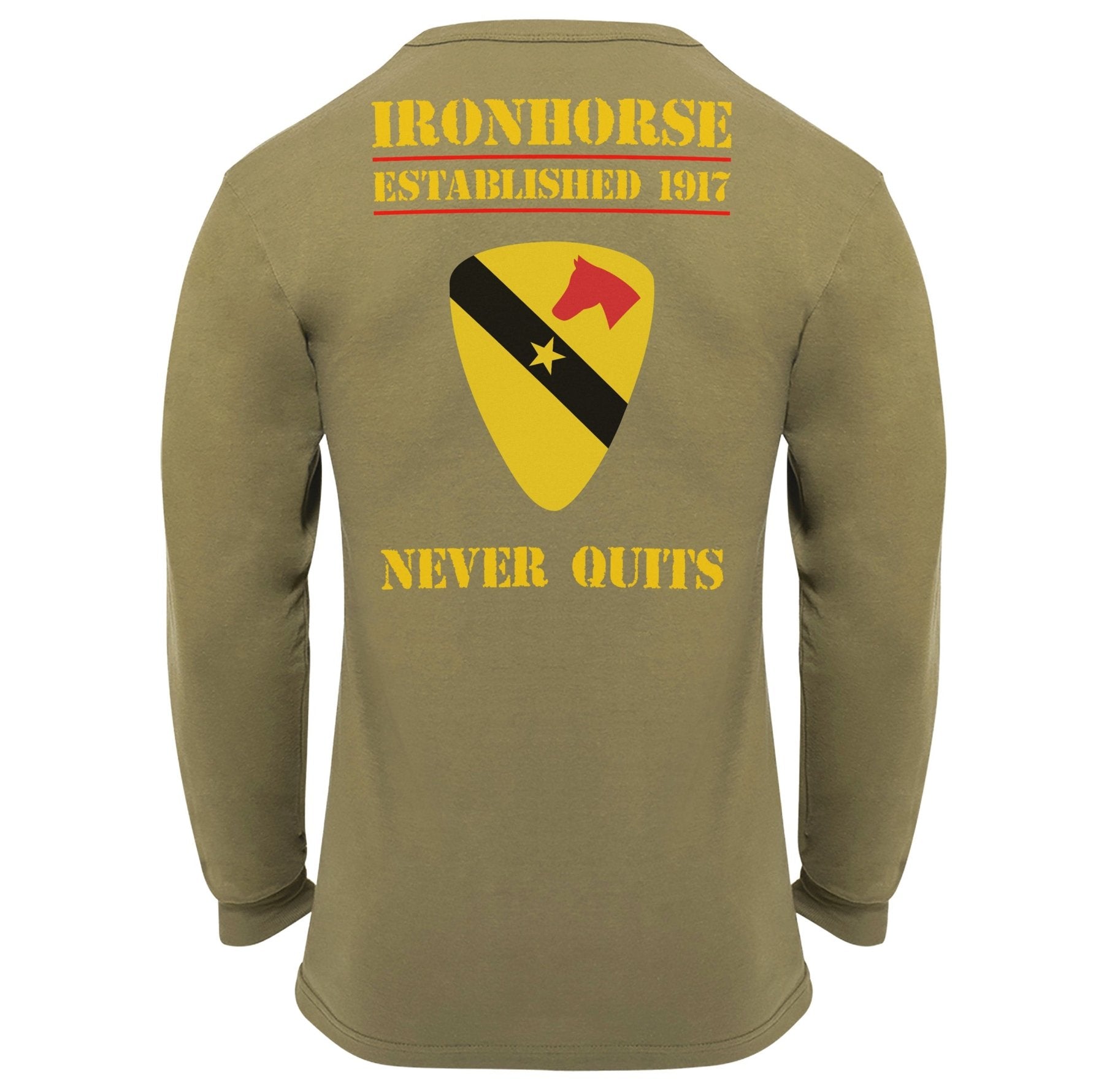 IRONHORSE PT GEAR Long Sleeve Shirt - Small - Private Long Sleeve Shirt