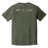 Jesus Never Fails Heavyweight Tee - Small - Shirt