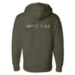 Jesus Never Fails Hoodie - Small - Hoodie