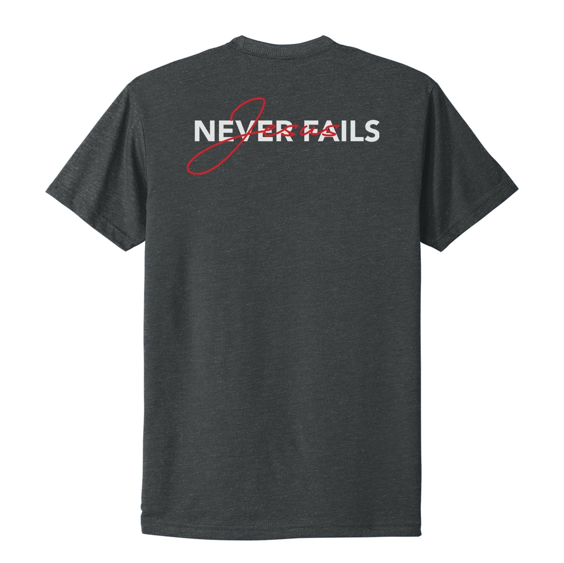 Jesus Never Fails Tee - Small - Shirt