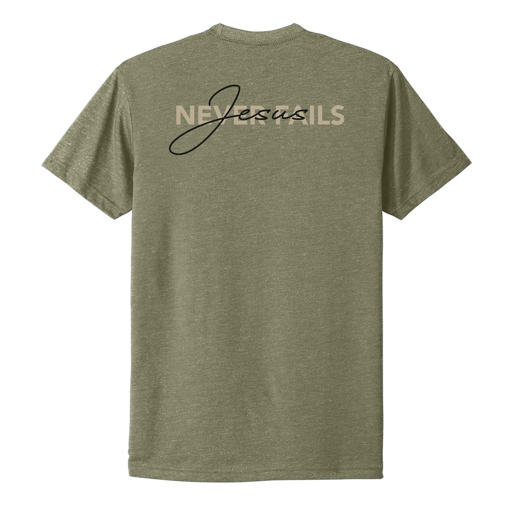 Jesus Never Fails Tee - Small - Shirt