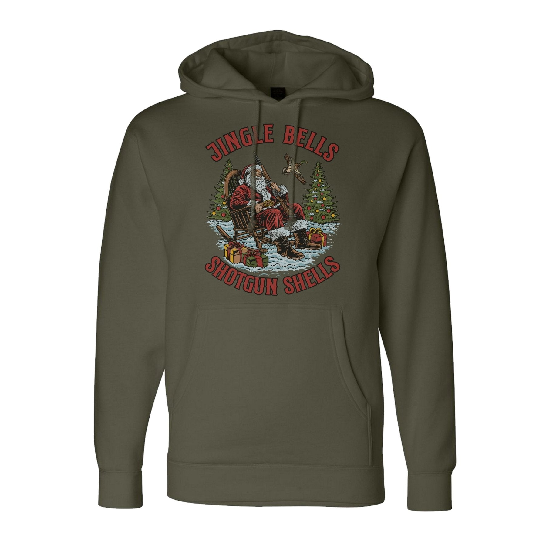 Jingle Bells Shotgun Shells Hoodie - Small - Hoodie