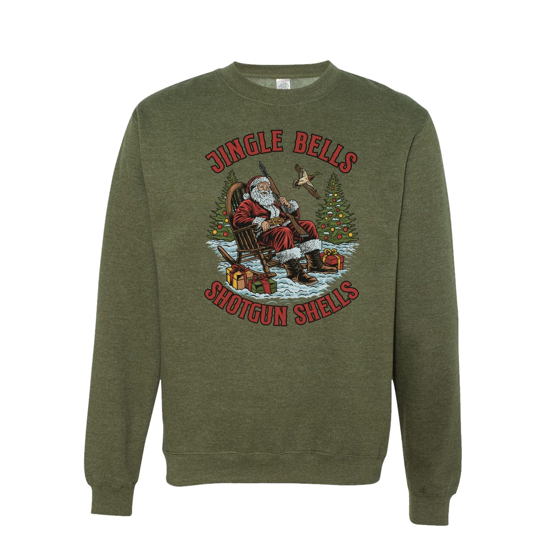 Jingle Bells Shotgun Shells Sweatshirt - Small - Sweatshirt