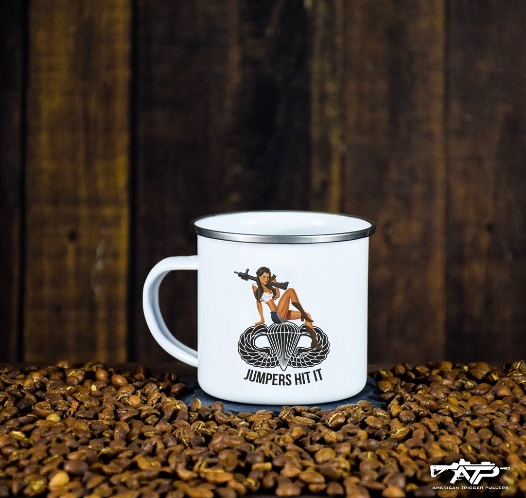 Jumpers Hit It - 11oz Metal - Mug