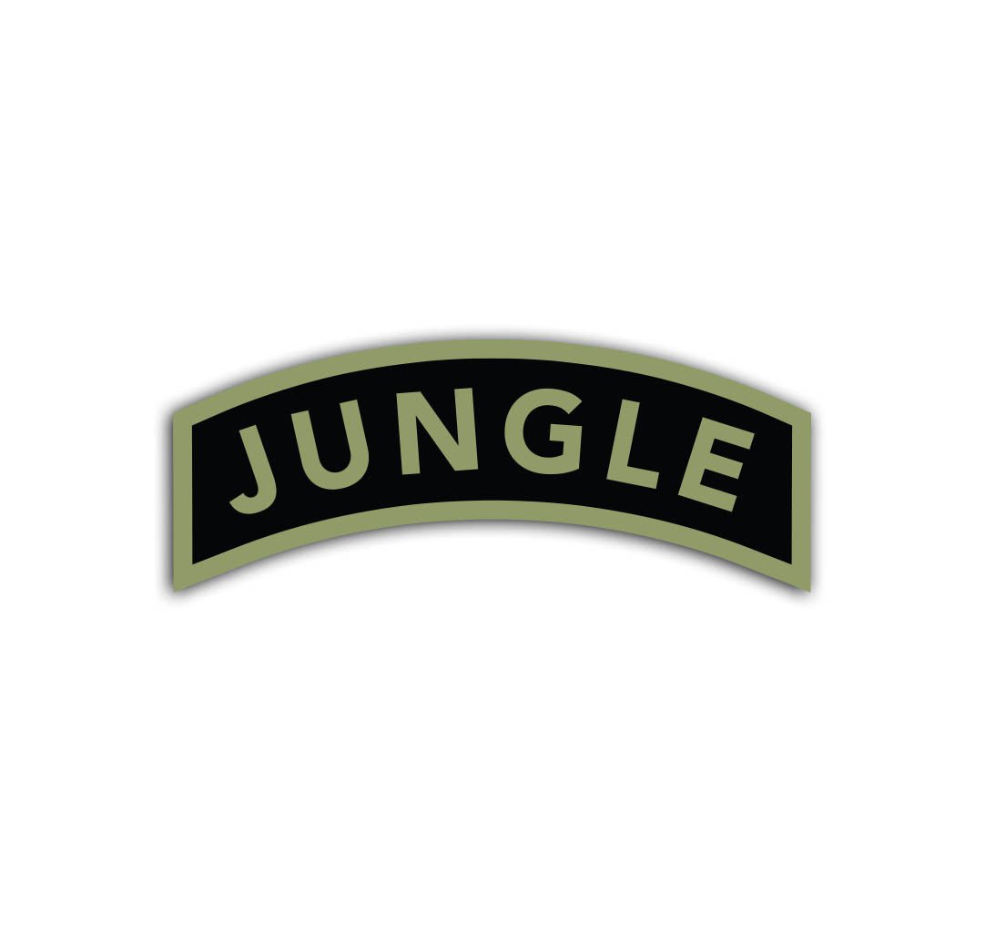 Jungle Tab Sticker - 4" - Sticker