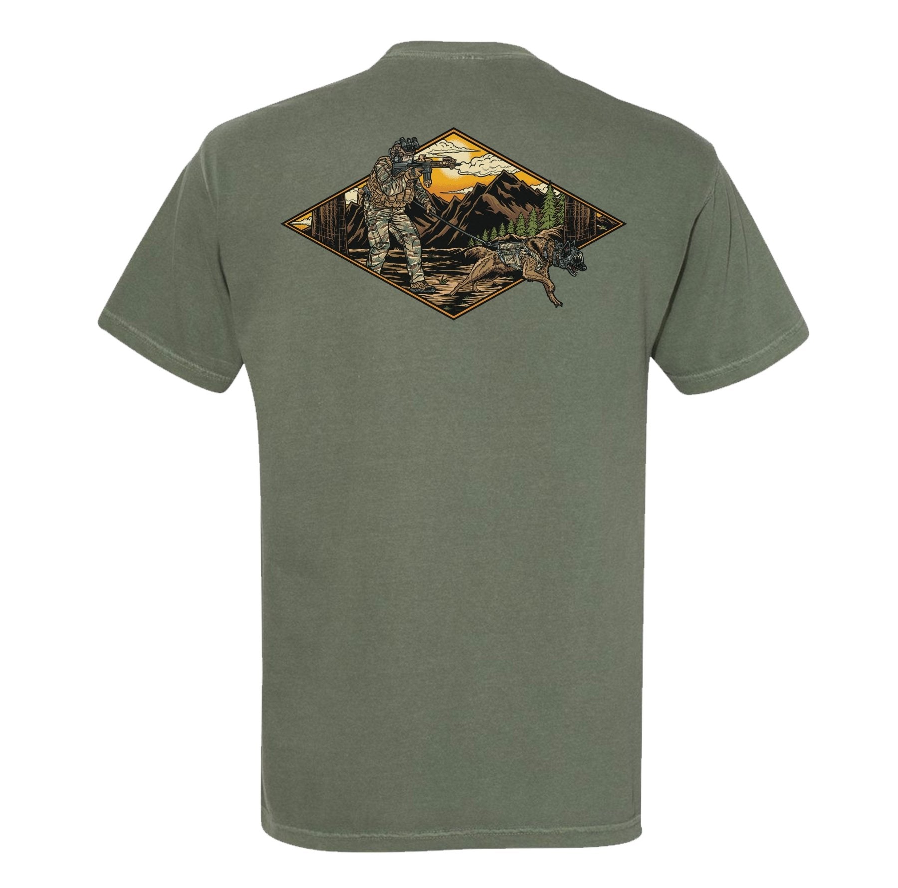 K9 Assault Heavyweight Tee - Small - Shirt