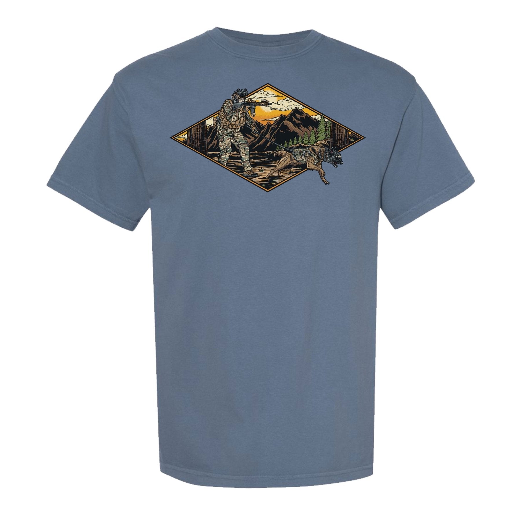 K9 Assault Single Sided Heavyweight Tee - Small - Shirt