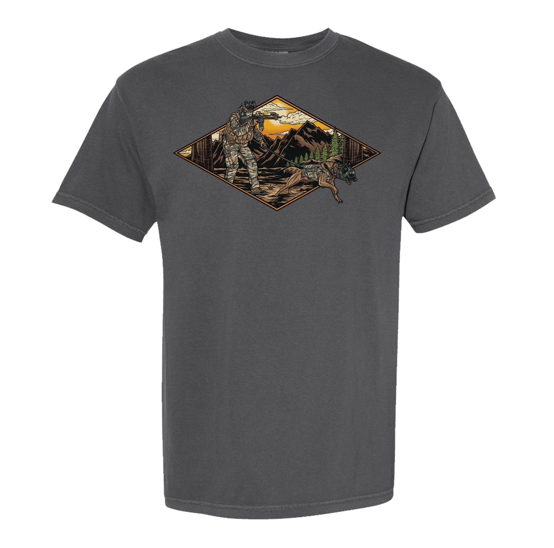 K9 Assault Single Sided Heavyweight Tee - Small - Shirt