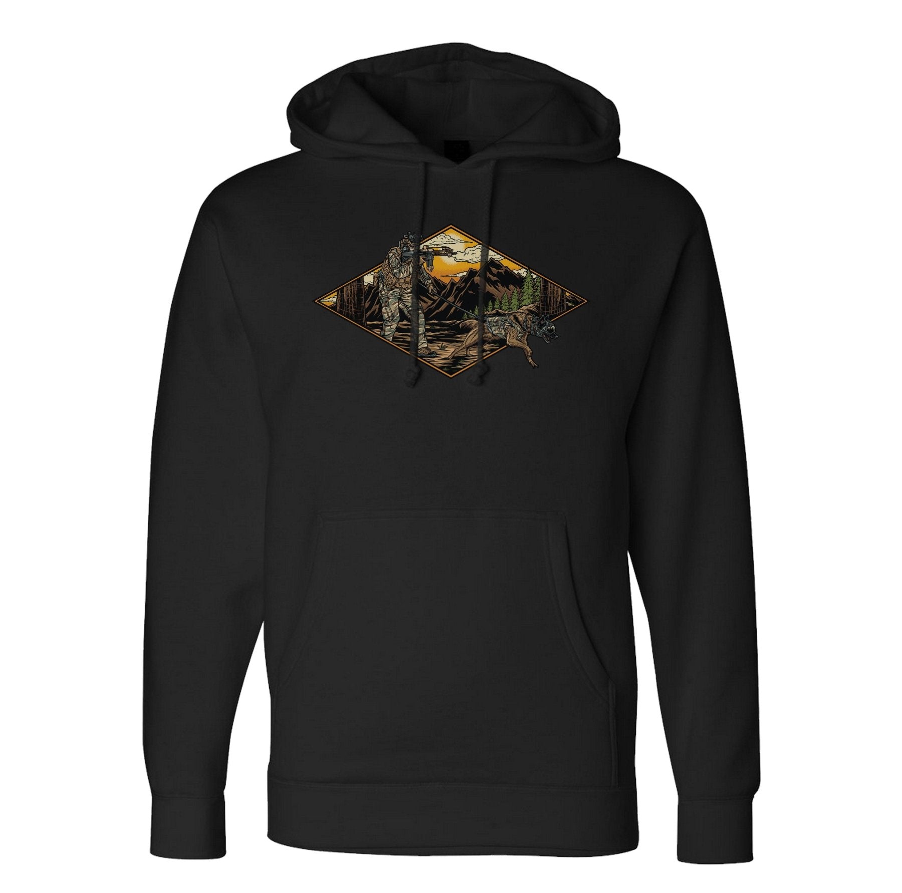 K9 Assault Single Sided Hoodie - Small - Hoodie