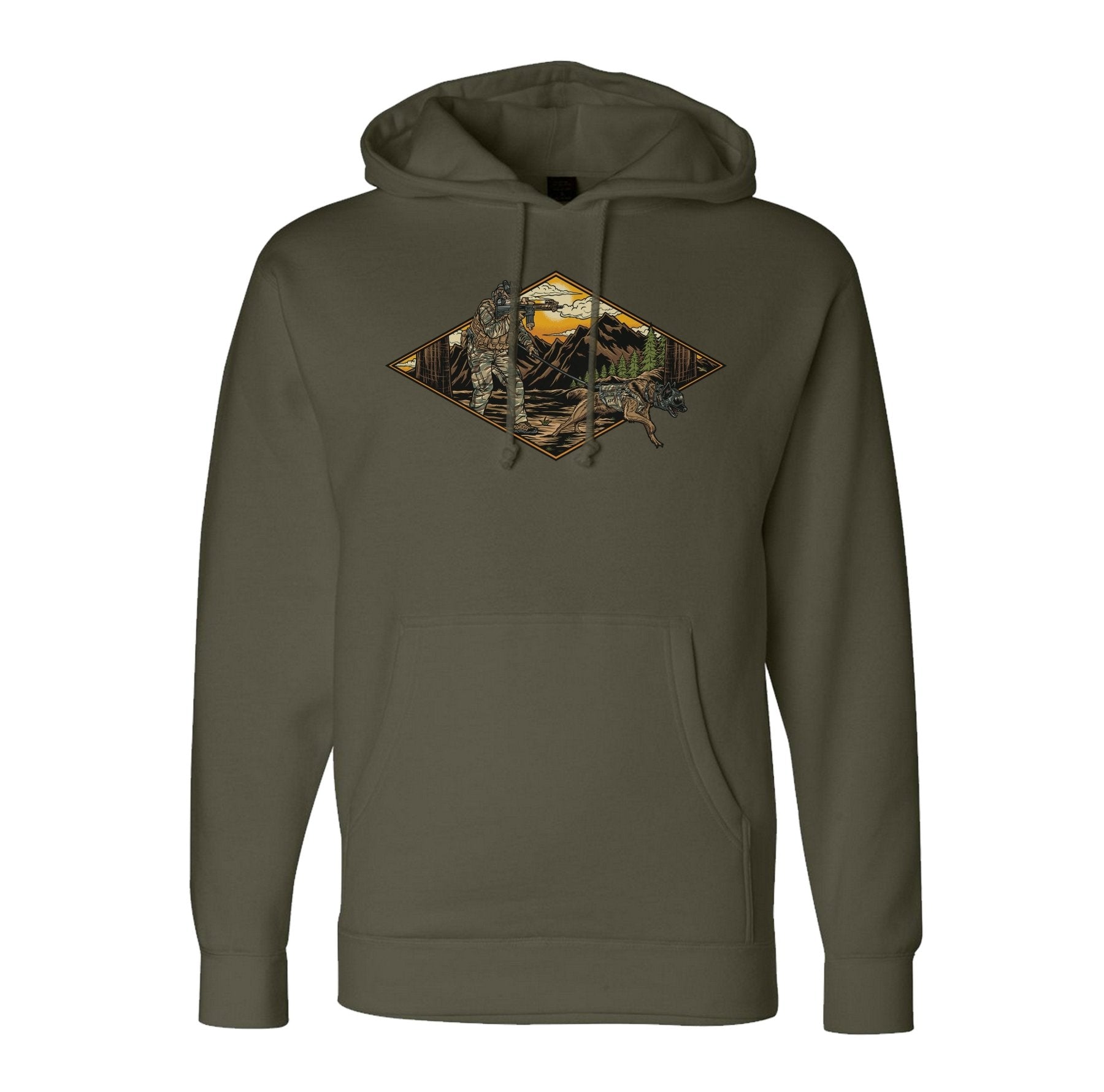 K9 Assault Single Sided Hoodie - Small - Hoodie