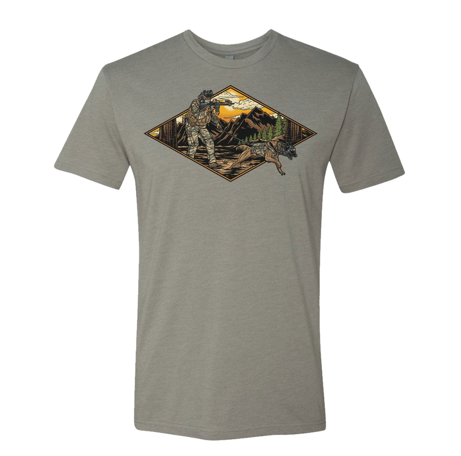 K9 Assault Single Sided Tee - Small - Shirt