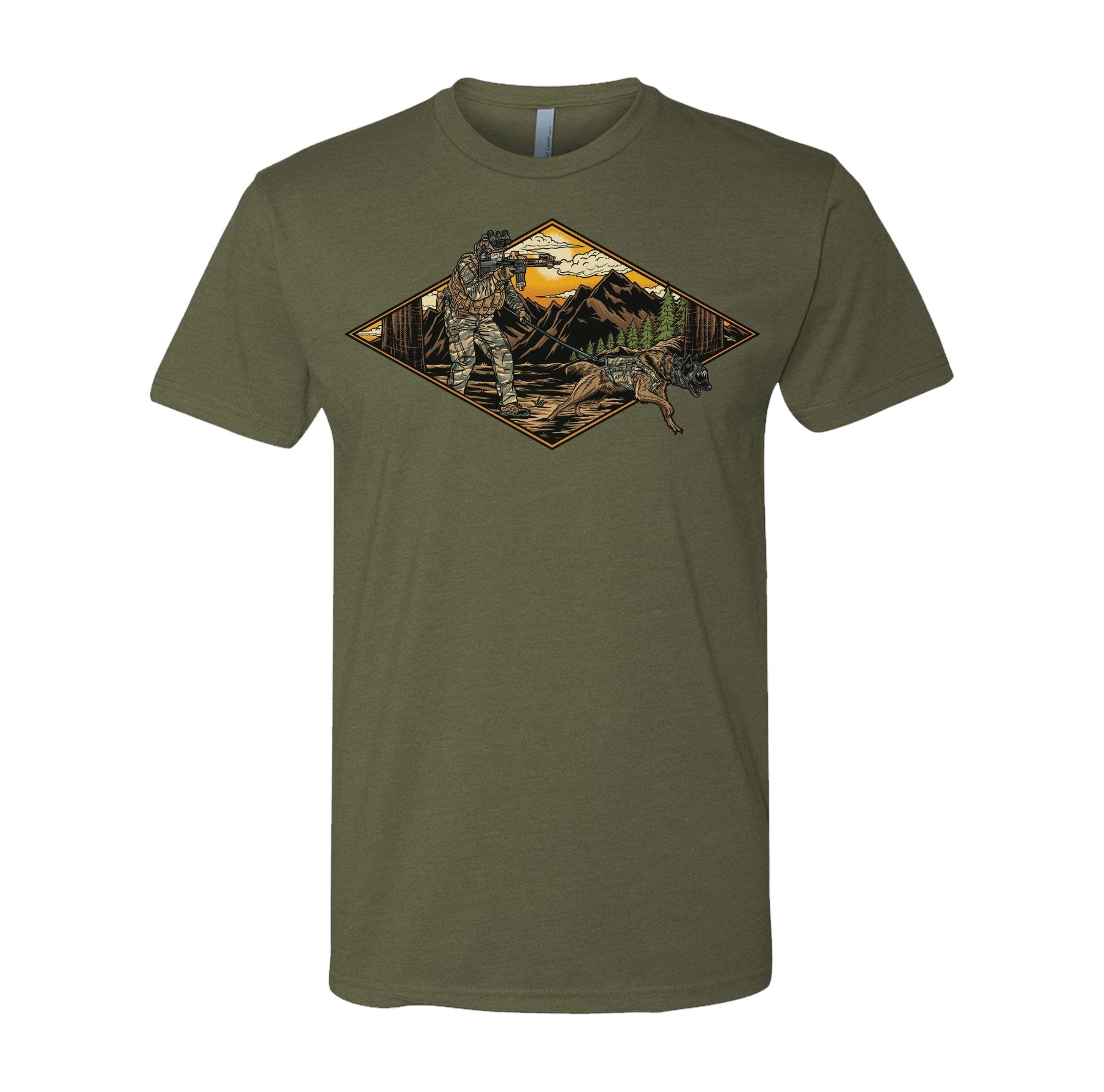K9 Assault Single Sided Tee - Small - Shirt