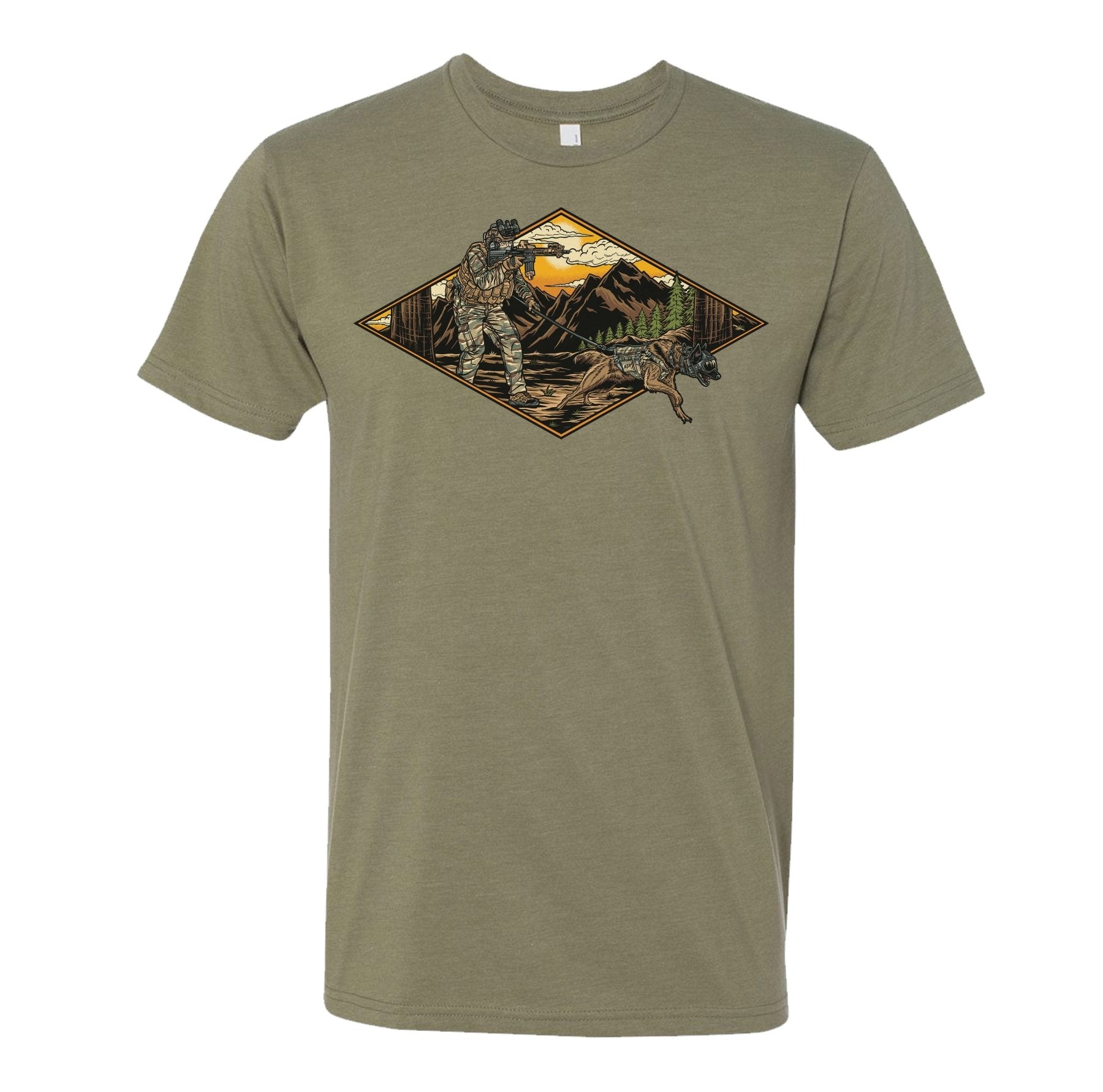 K9 Assault Single Sided Tee - Small - Shirt
