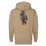 K9 Military Hoodie - Small - Hoodie