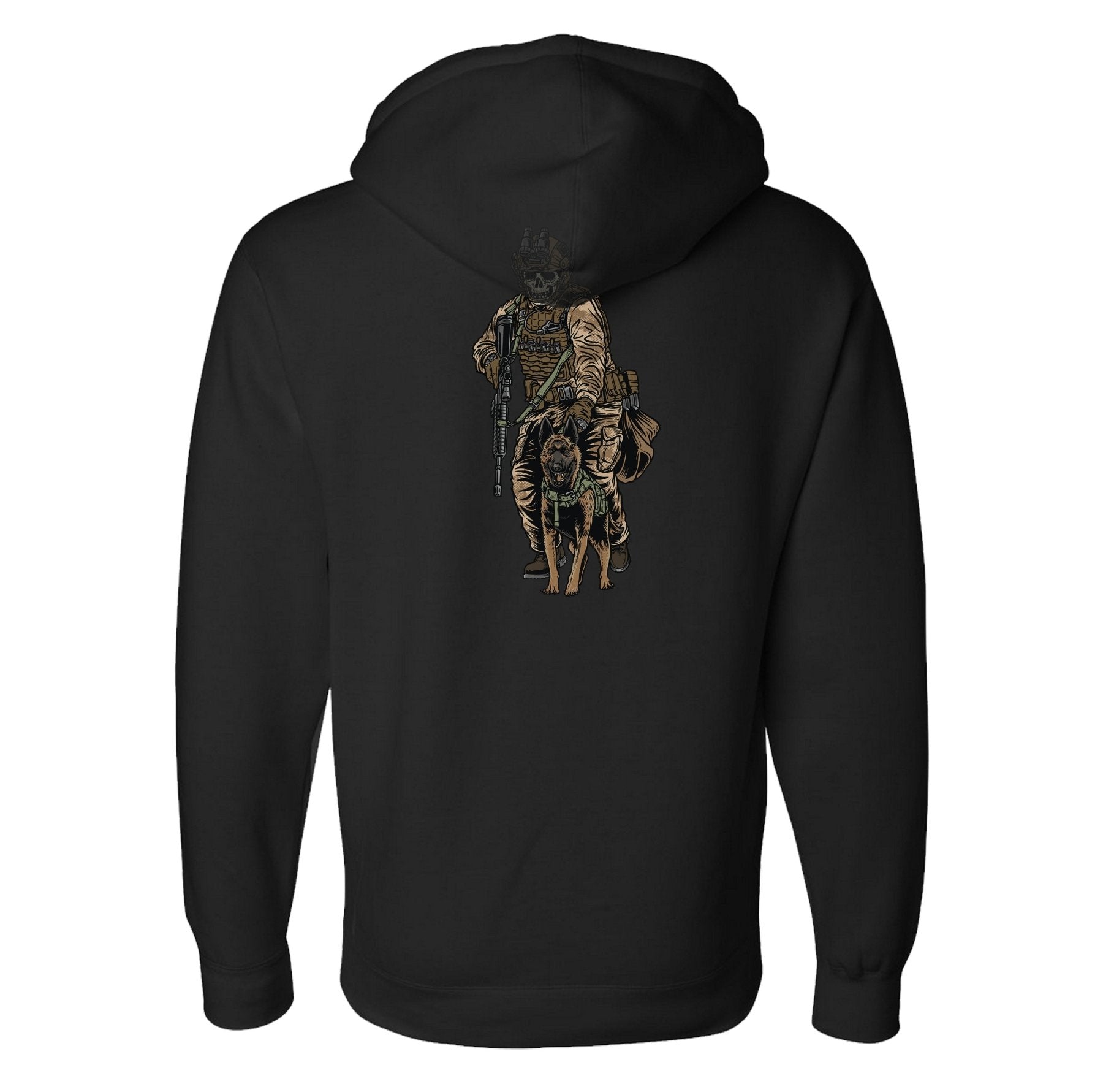 K9 Military Hoodie - Small - Hoodie