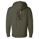 K9 Military Hoodie - Small - Hoodie