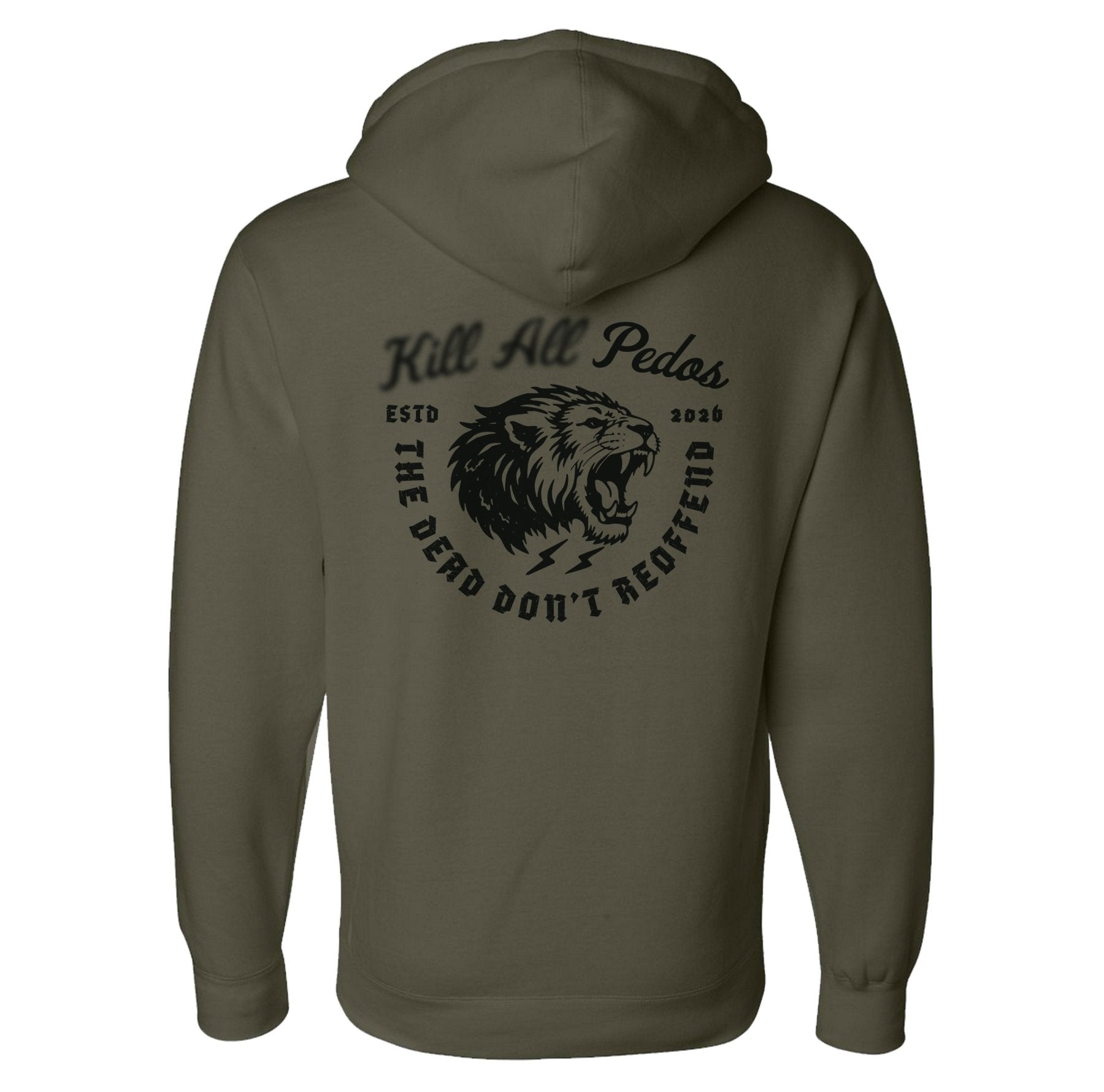 KAP Lion Dead Don't Re - Offend Hoodie - Small - Hoodie
