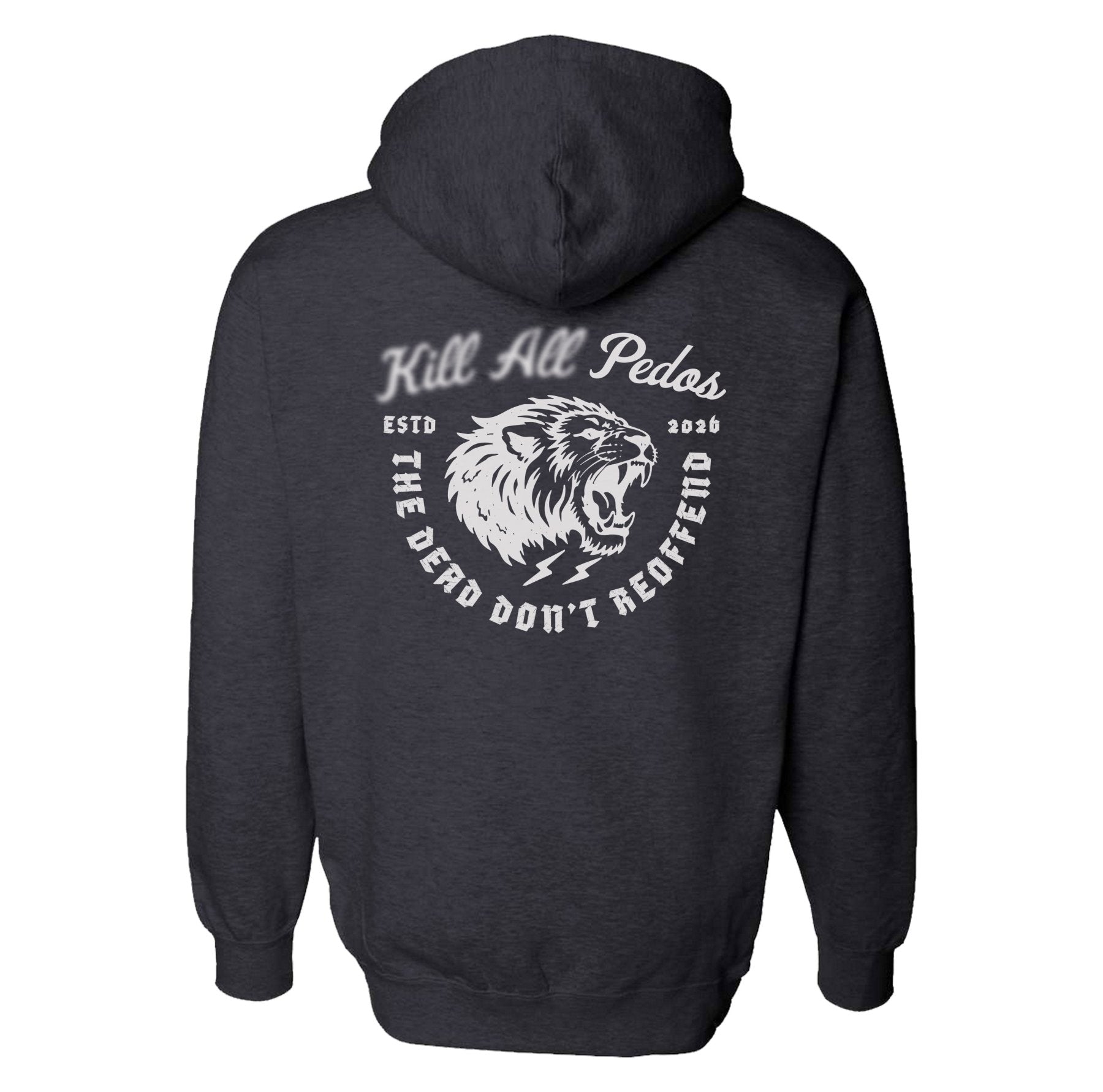 KAP Lion Dead Don't Re - Offend Hoodie - Small - Hoodie