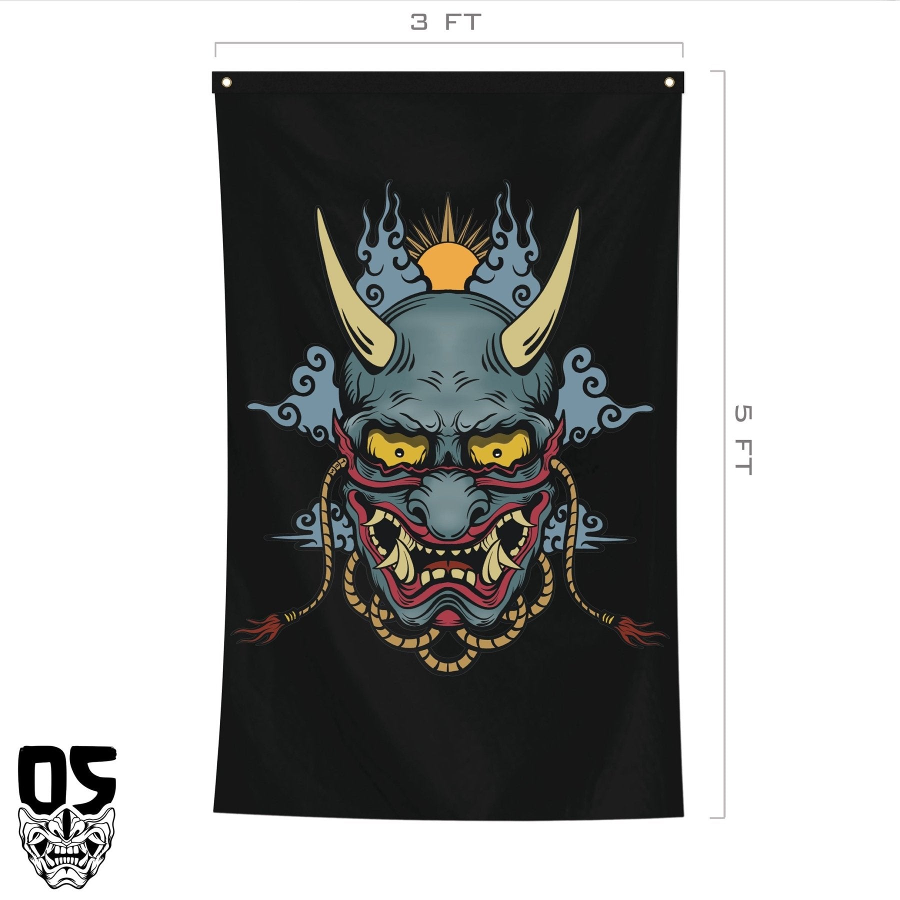 Kaze No Noroi Flag - 3' x 5' - Flag