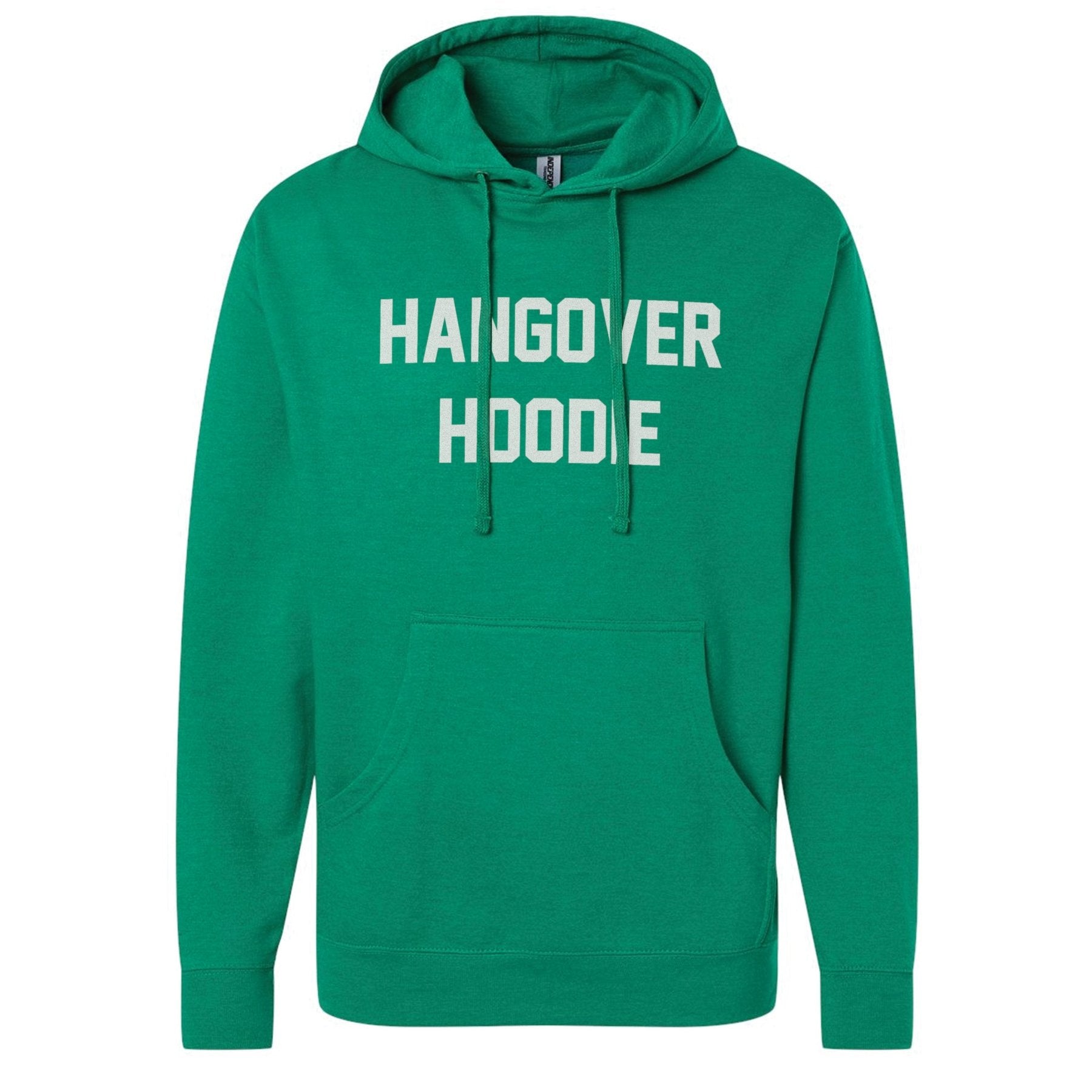 Kelly Green Lightweight Hangover Hoodie - Small - Hoodie