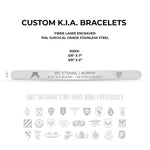 KIA - Stainless Steel Bracelet - 9.5mm x 7" - Bracelet