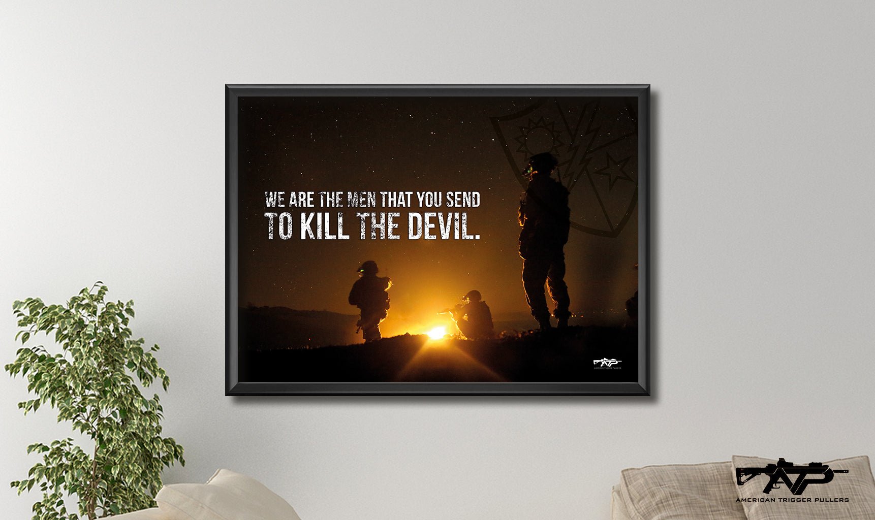 Kill the Devil Print - 20" x 28" Canvas - Print