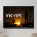 Kill the Devil Print - 20" x 28" Canvas - Print