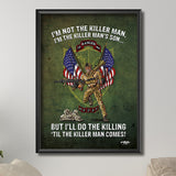 Killer Mans's Son Canvas - Print