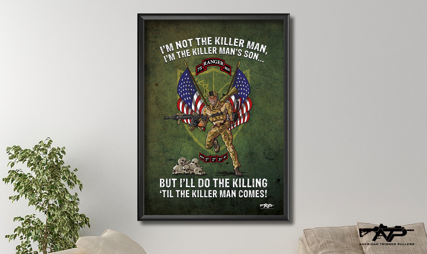 Killer Mans's Son Canvas - Print