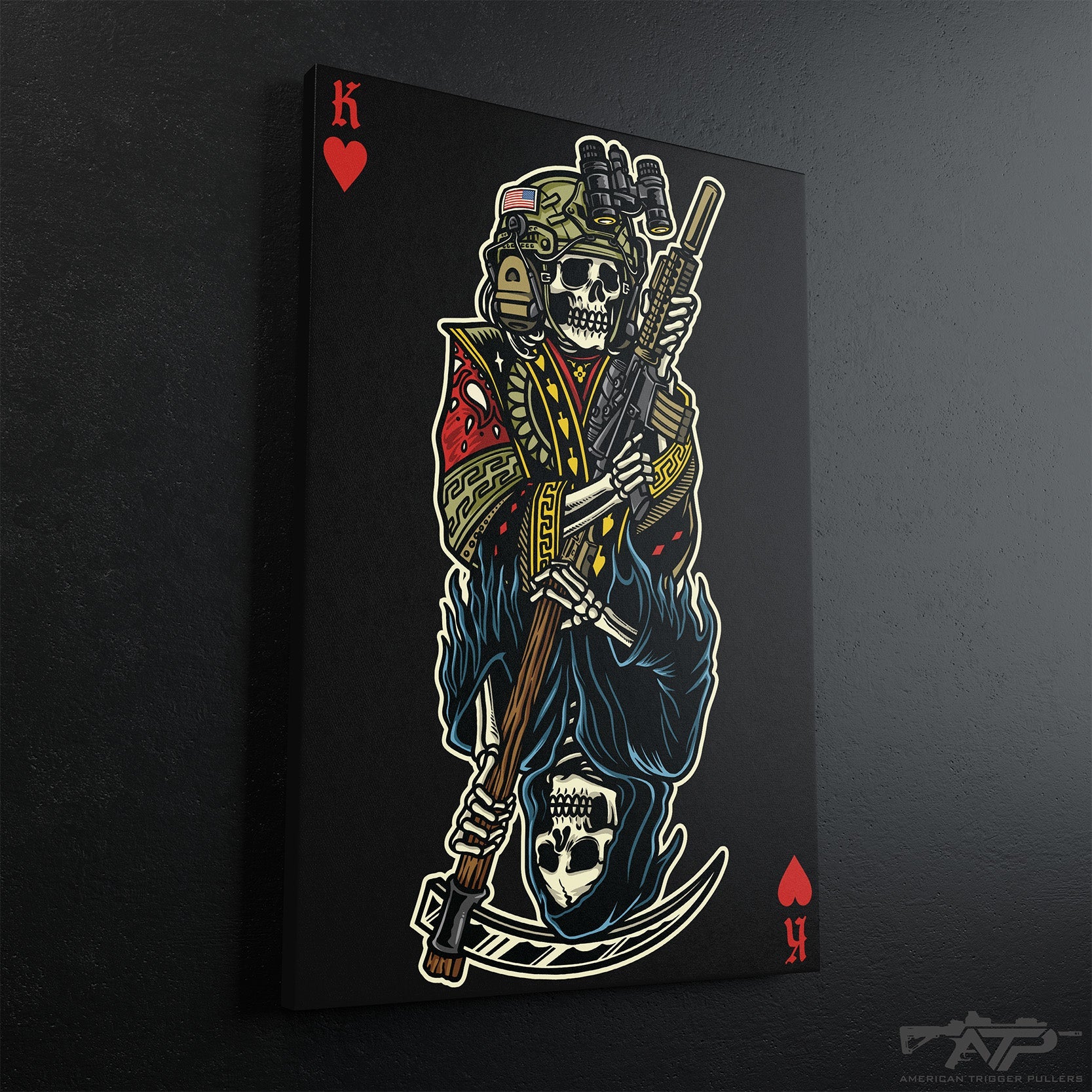 Kings and Reapers Canvas - Stretched Canvas - Canvas
