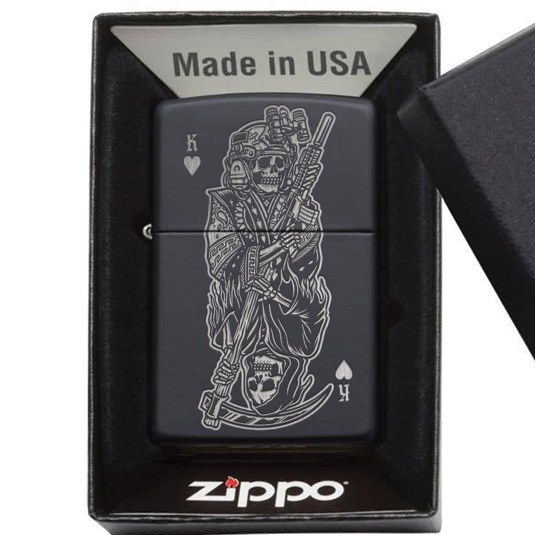 Kings and Reapers Lighter - Matte Black - Lighter